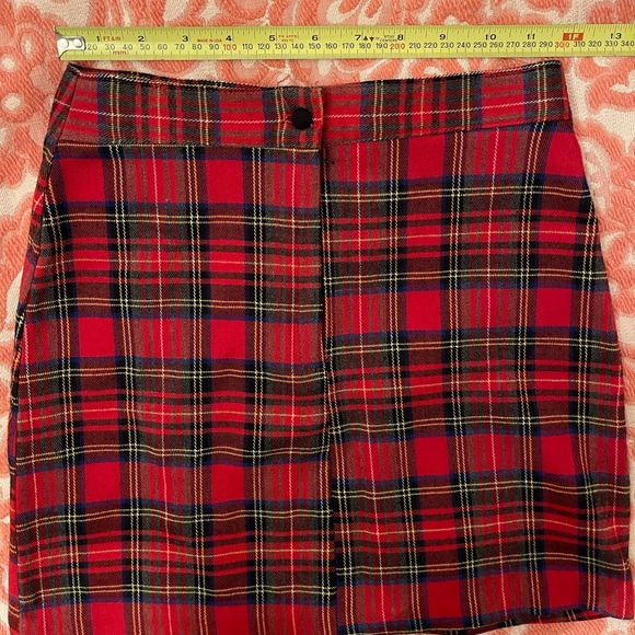 Plaid mini skirt - Picture 3 of 4